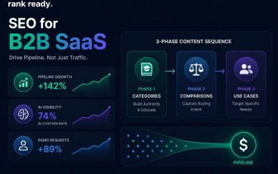 SEO for B2B SaaS: The 3-Phase Content Sequence That Builds Pipeline